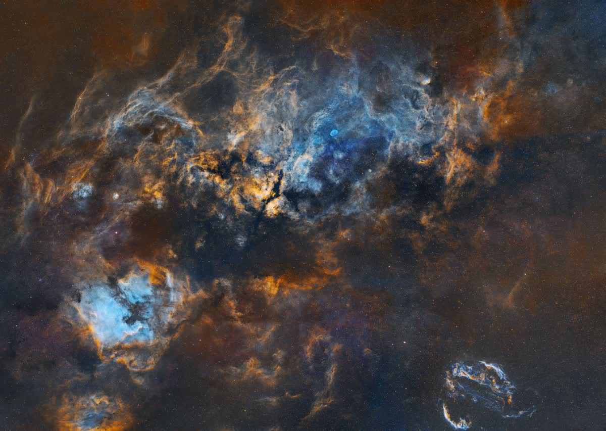Cygnus region mosaic